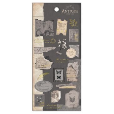 Antik kollazs matrica szurke 001