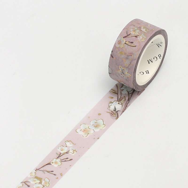BGM washi szalag garden brown 001