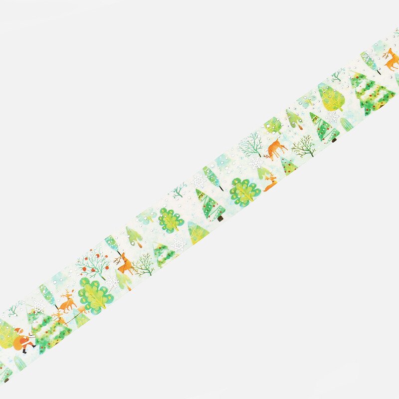 BGM washi szalag karacsonyi erdo 002