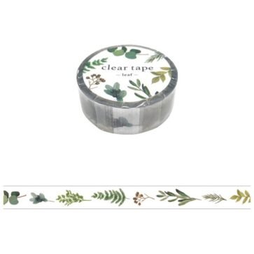 Clear Tape washi szalag levelek 001