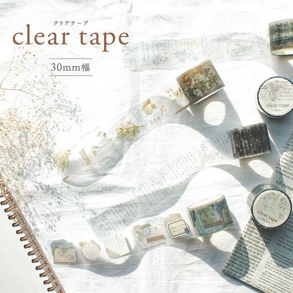 Clear Tape washi szalag papirok 003
