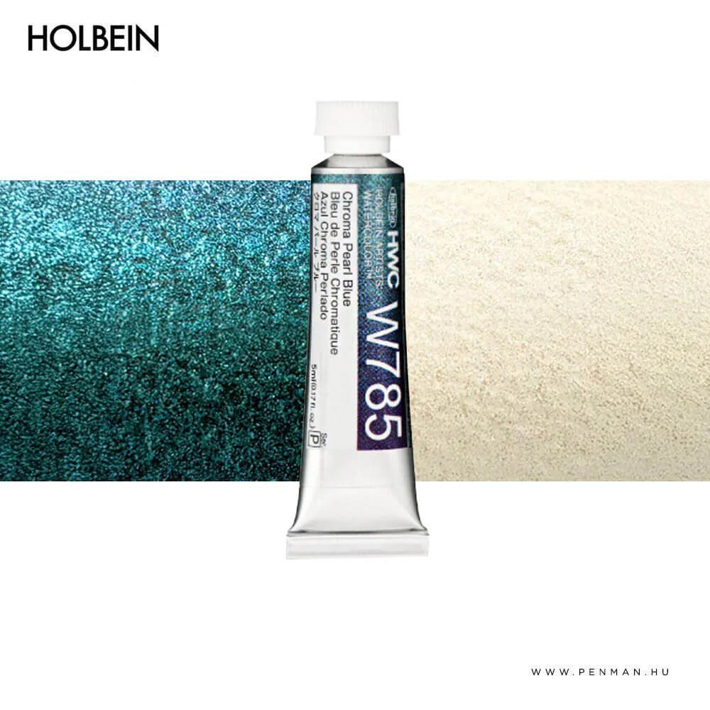 Holbein akvarellfestek chromapearl BLUE 5ml 001 1