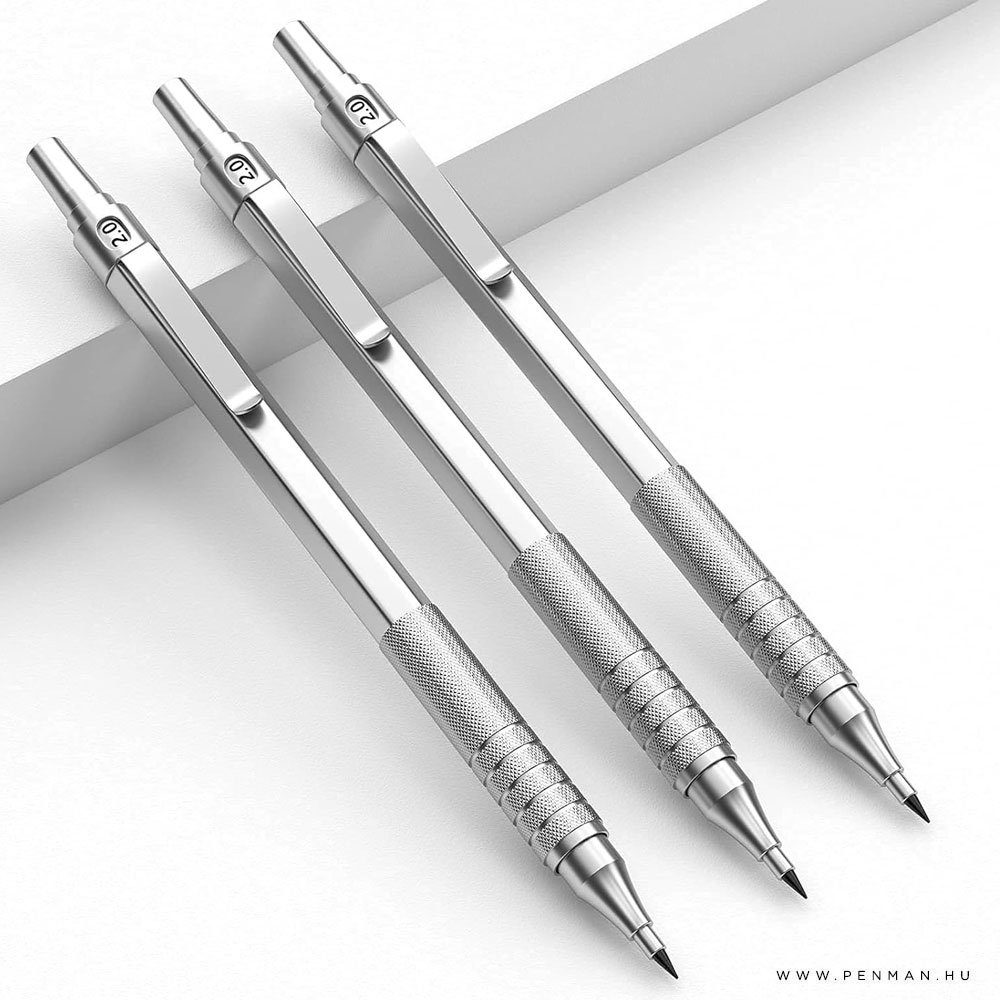 NICPRO 2mm mechanikus ceruzakeszlet ezust 3db 002