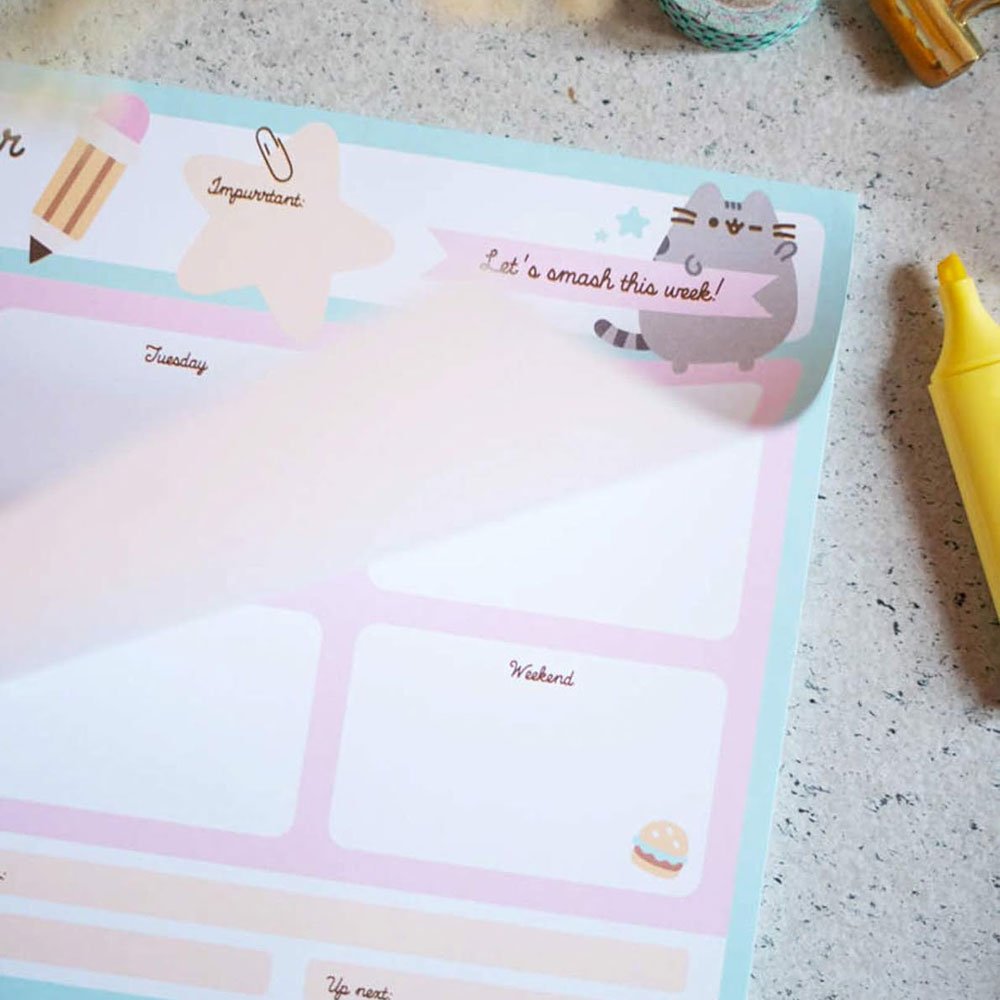 Pusheen cicas heti tervezo A4 003