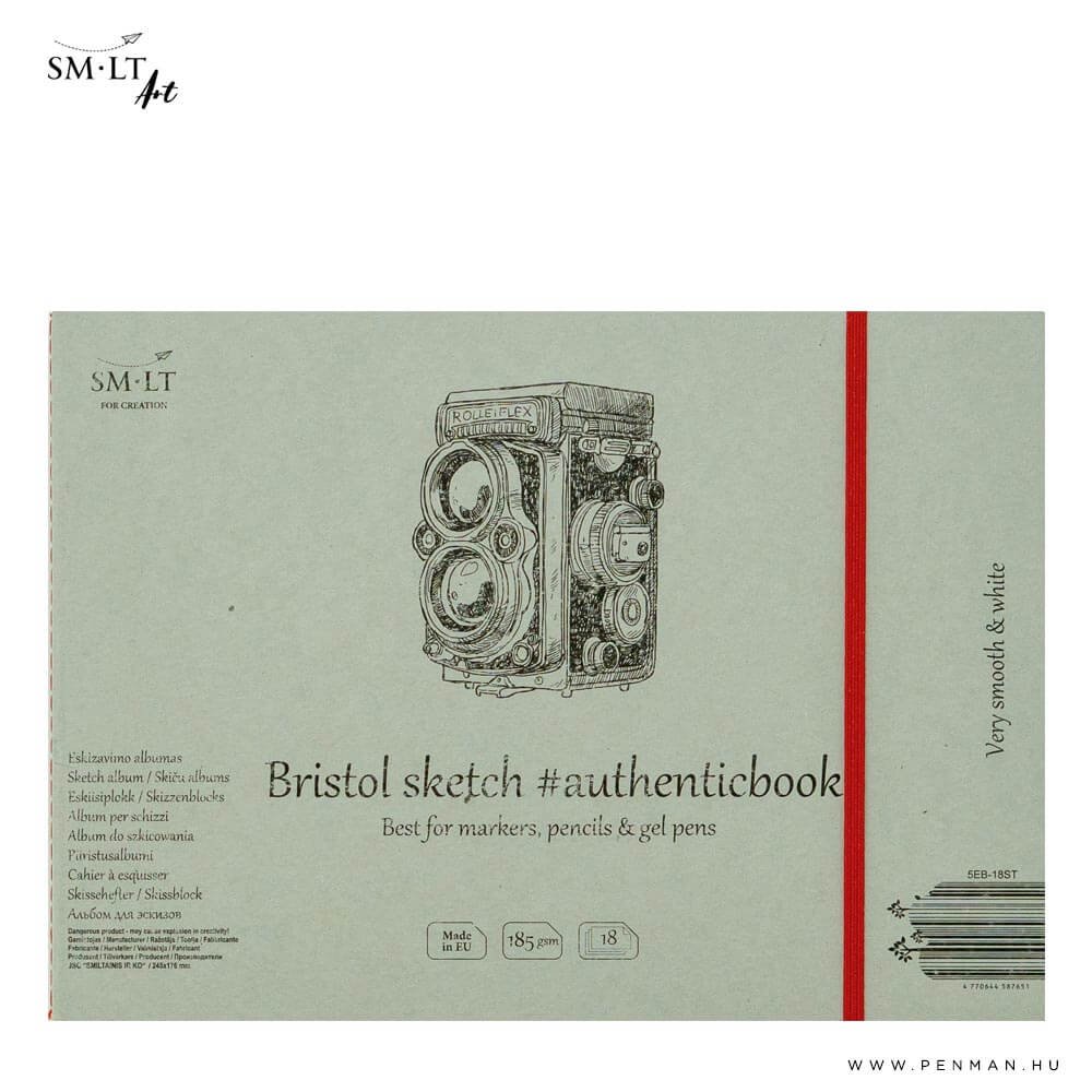 SMLT Vazlattomb Bristol 185gr 18 lap 17 6x24 5cm a