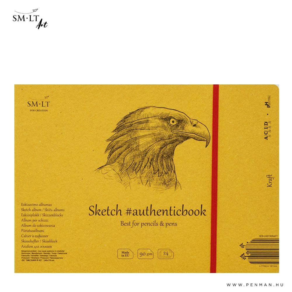 SMLT Vazlattomb Natur barna 90gr 24 lap 17 6x24 5cm a
