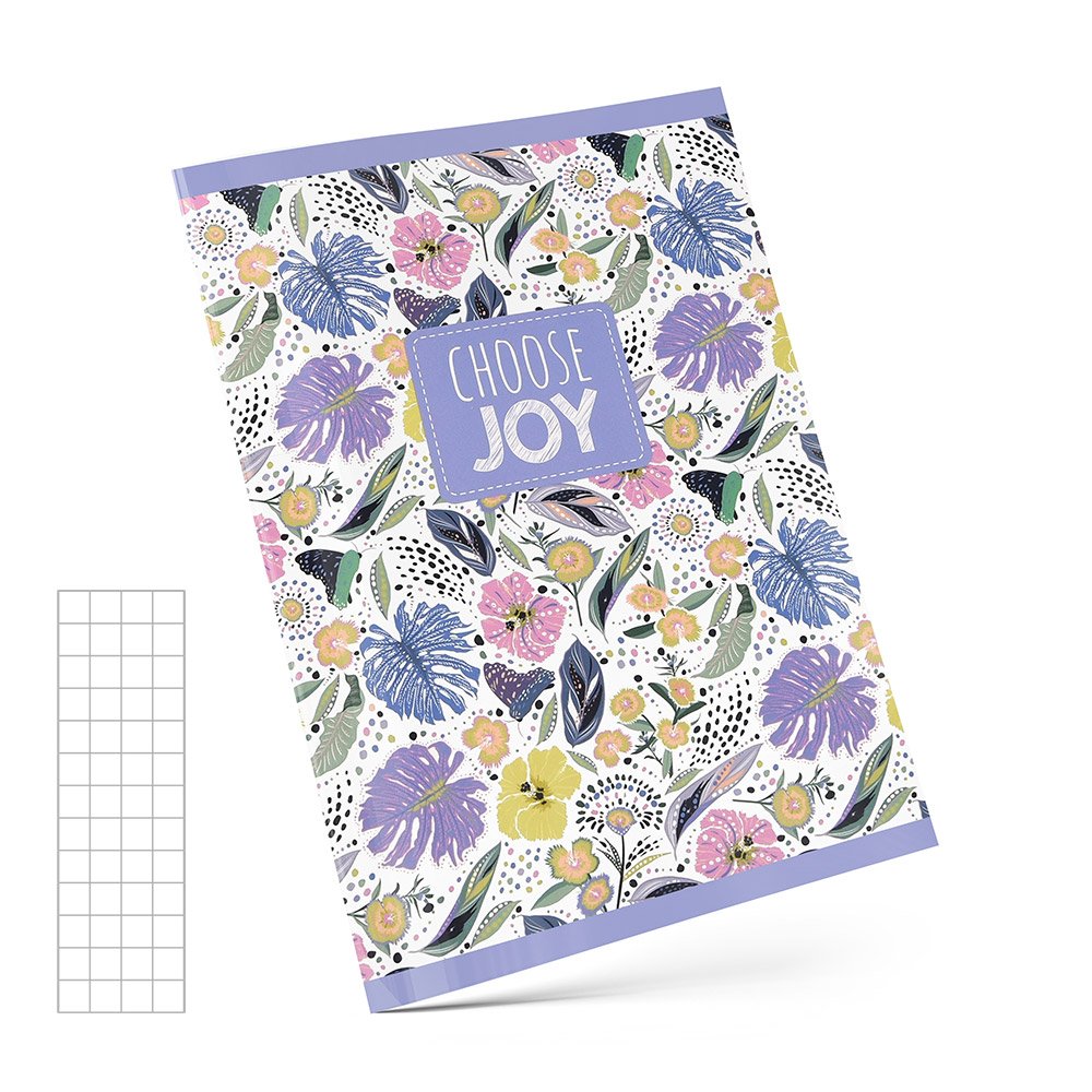 a4 fuzet kockas choose joy 10