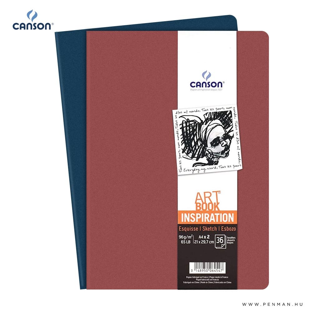 canson art book inspiration A4 vazlatfuzet 002