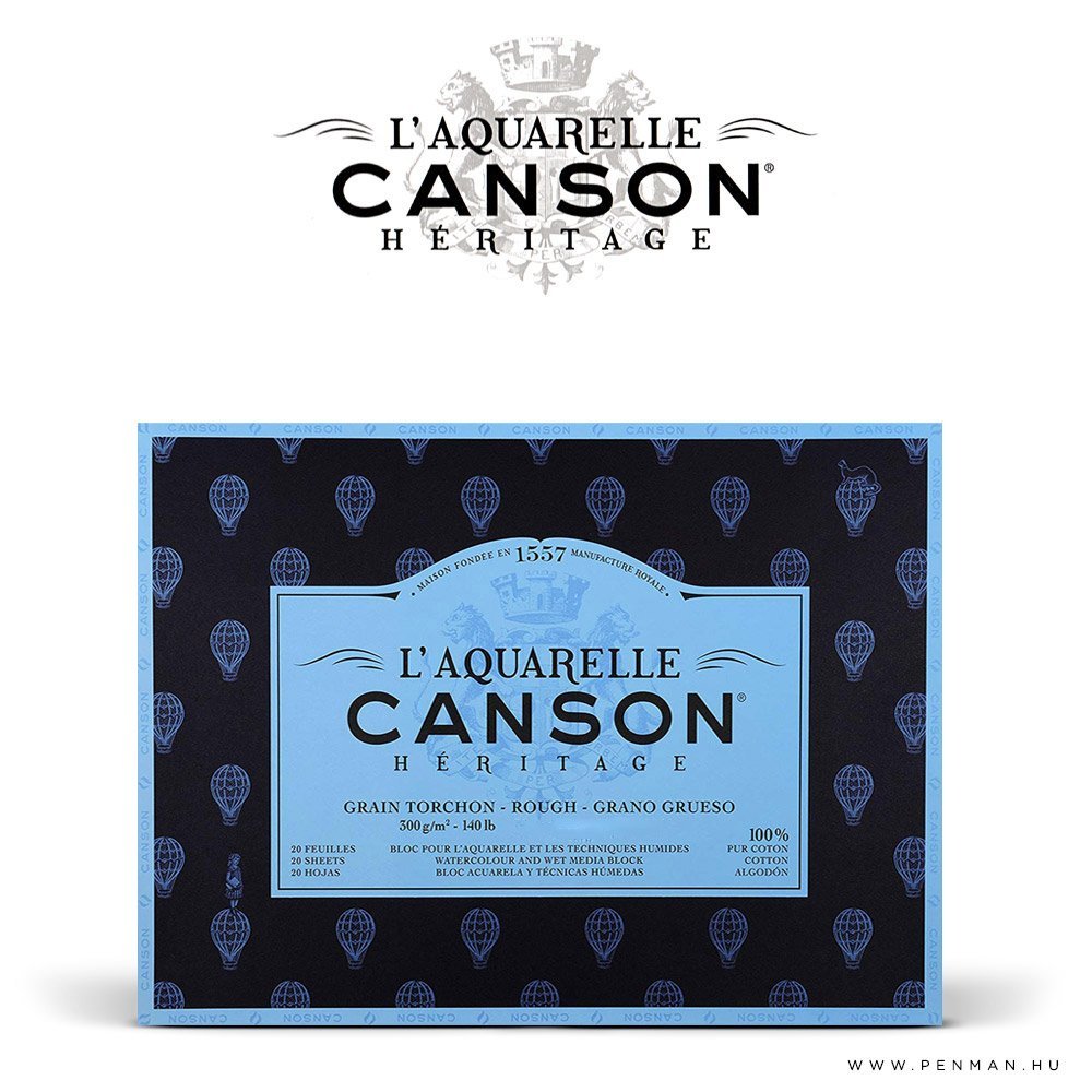 canson heritage papir 26x36 20lap 300g 4r durva