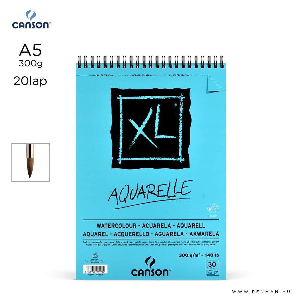 canson xl aquarelle a5 rs