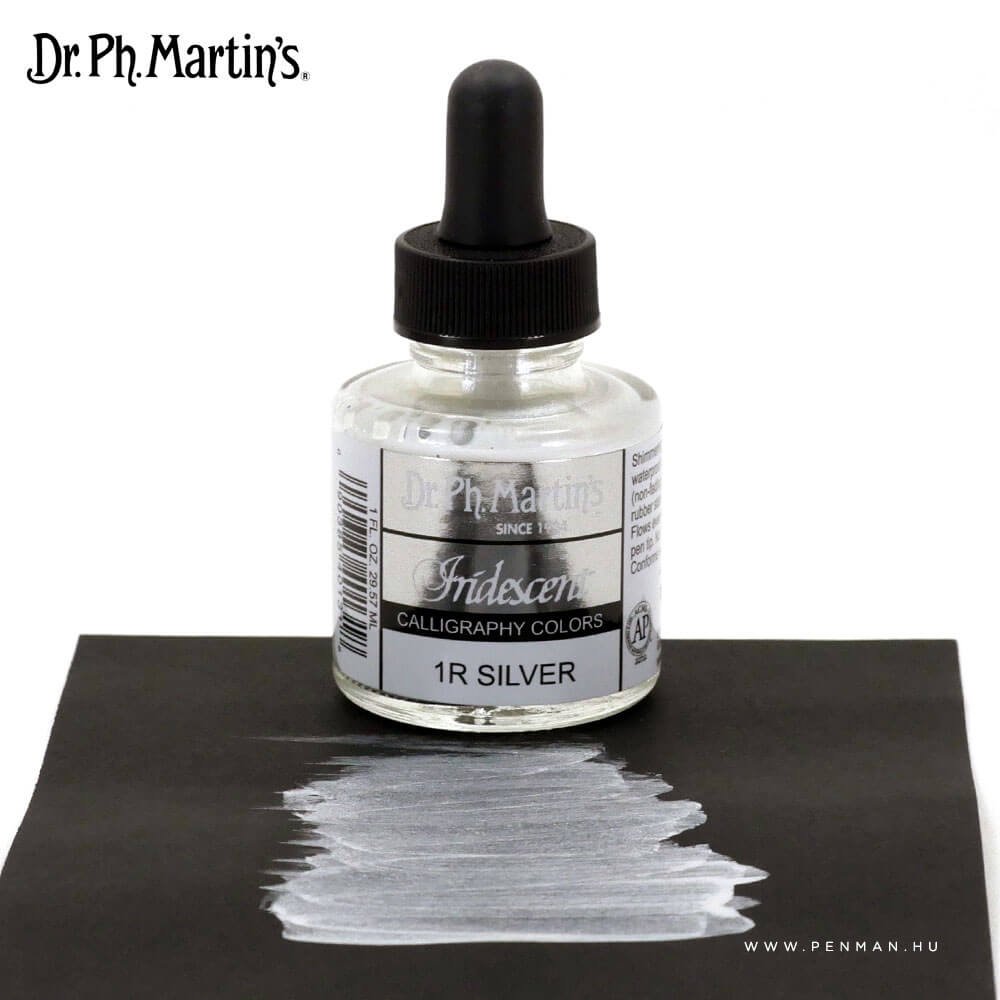 dr ph martins iridescent silver 002