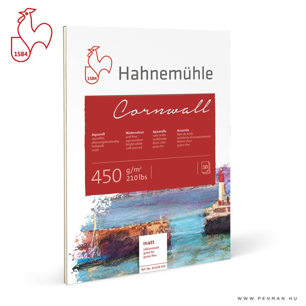 hahnemuhle cornwall matt blokk 450g 30x40 rr