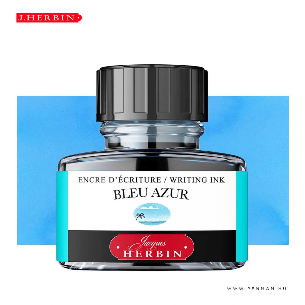 herbin toltotoll tinta 30ml bleu azur 001