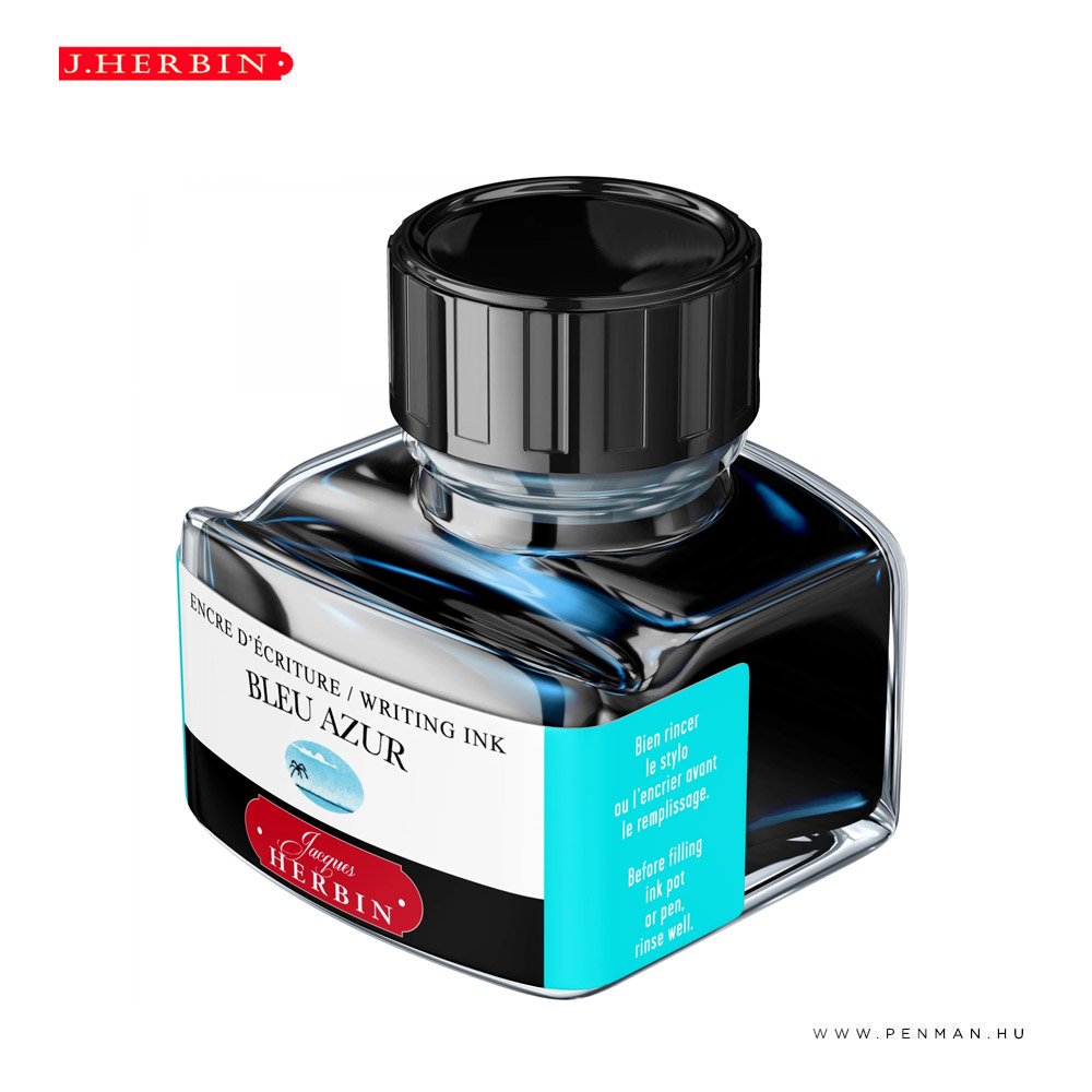 herbin toltotoll tinta 30ml bleu azur 002