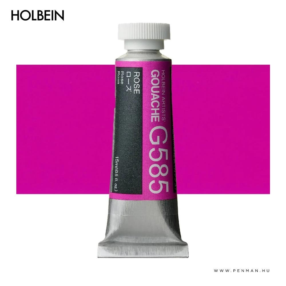 holbein gouache 15ml 585 rose 001