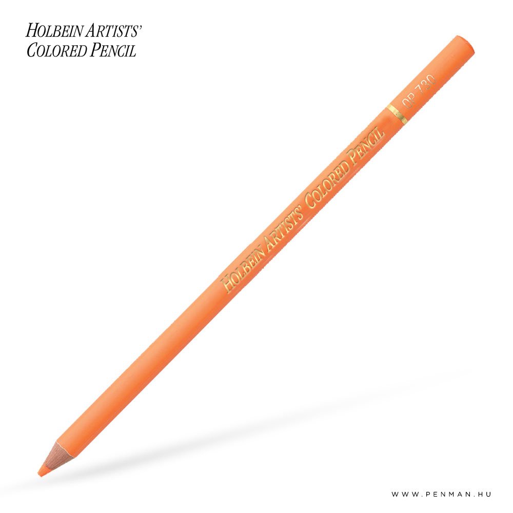 holbein muvesz szines ceruza Luminous Orange OP730