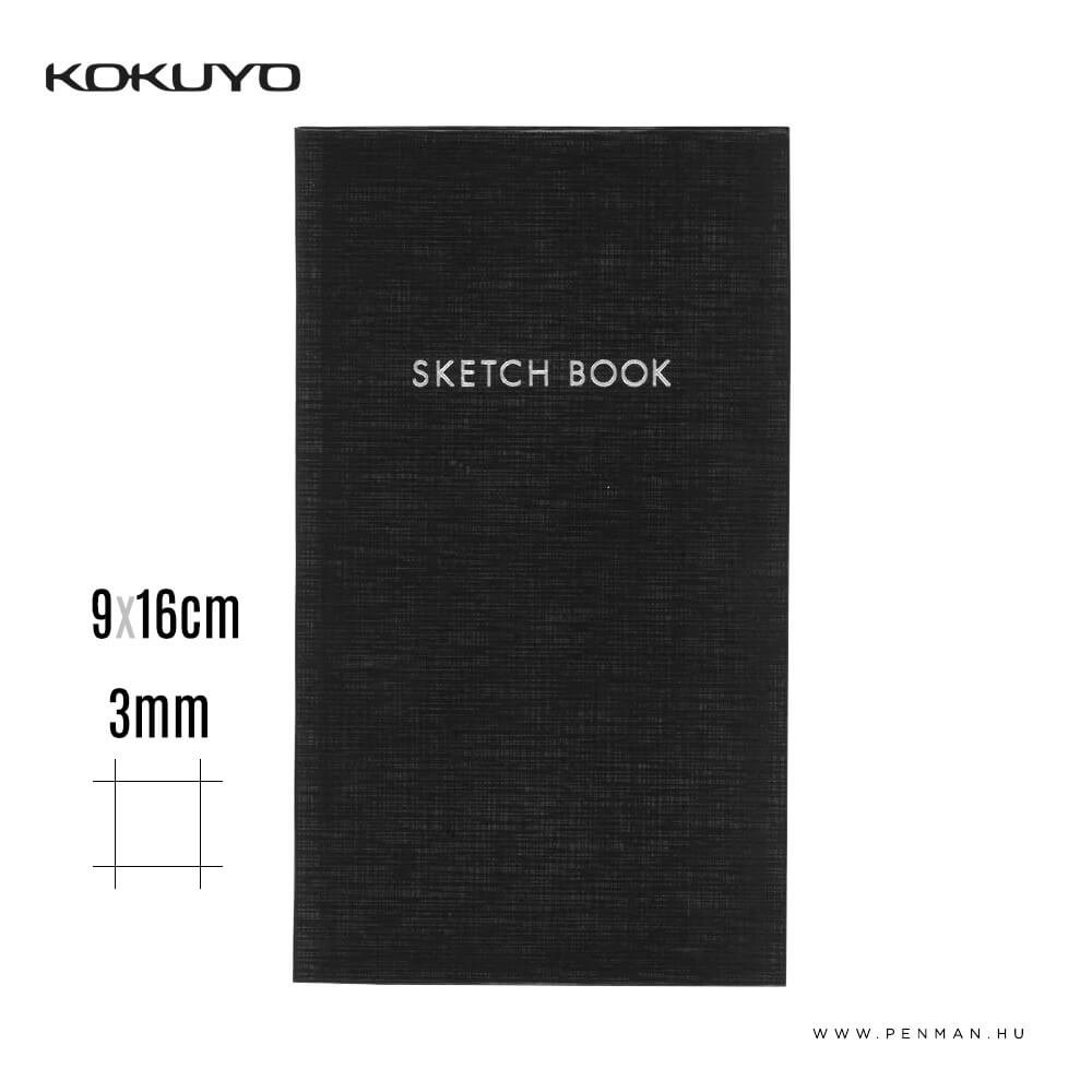 kukuyo sketch book field black 001