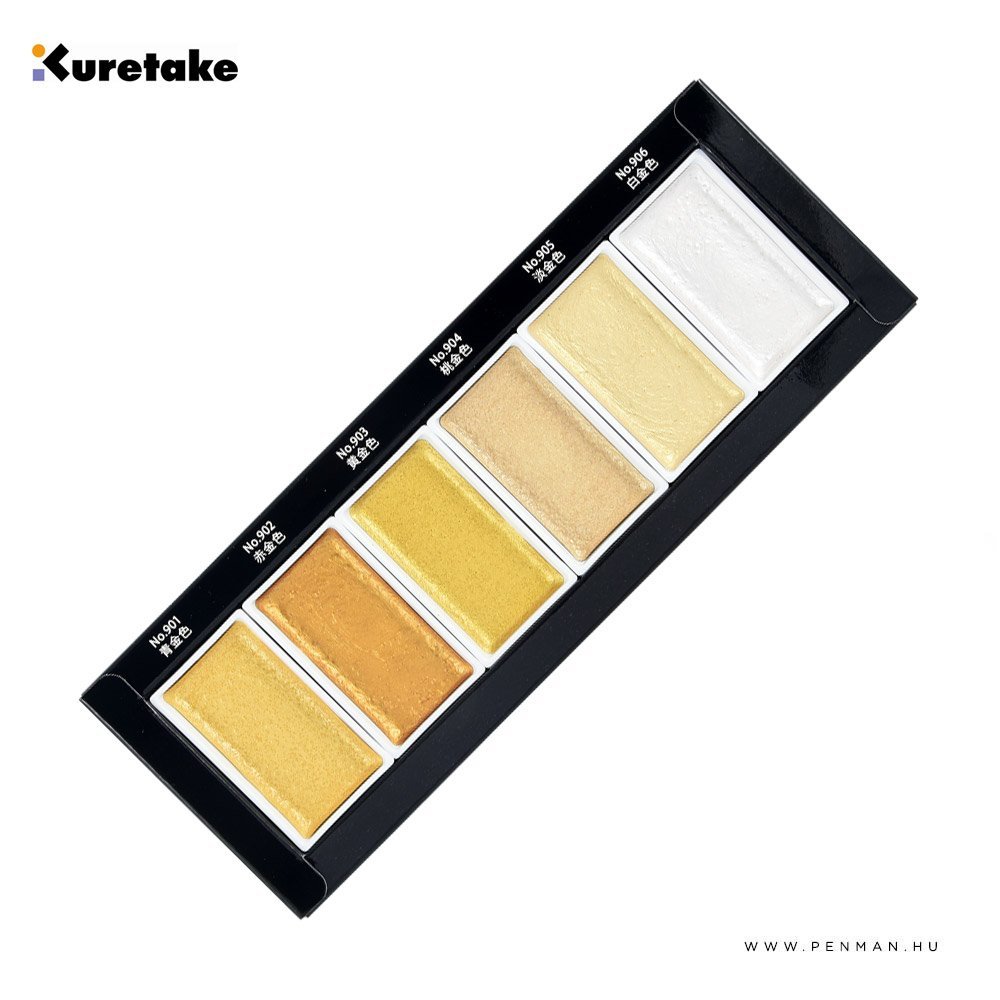 kuretake starry colors gold 02