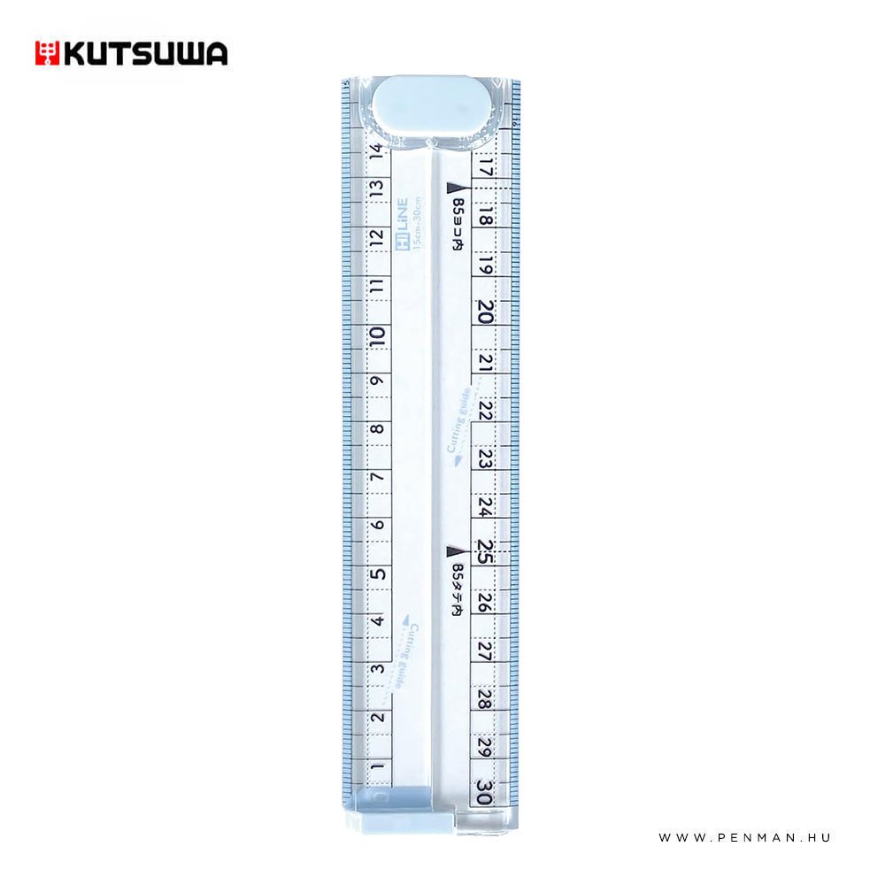 kutsuwa osszecsukhato vonalzo 30cm vilagoskek 001