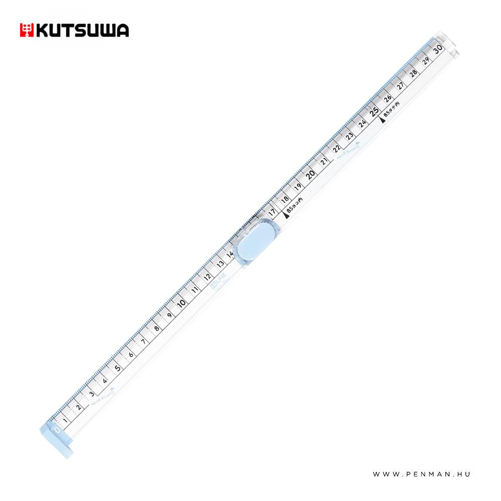 kutsuwa osszecsukhato vonalzo 30cm vilagoskek 002 1