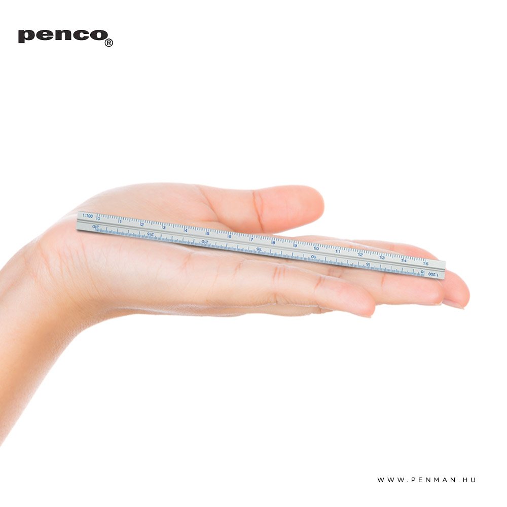 penco 15cm alu vonalzo penman