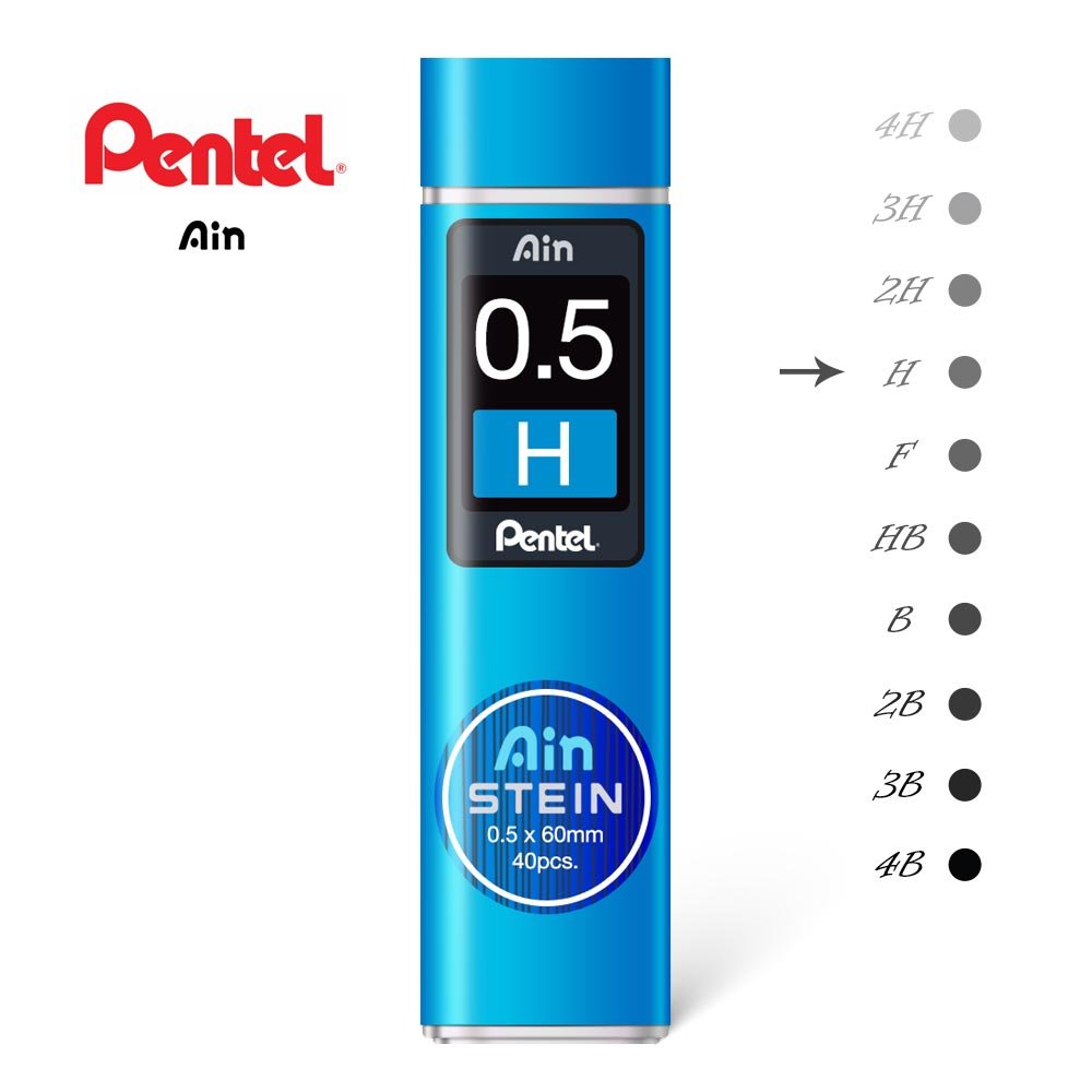 pentel ain stein 05 H penman