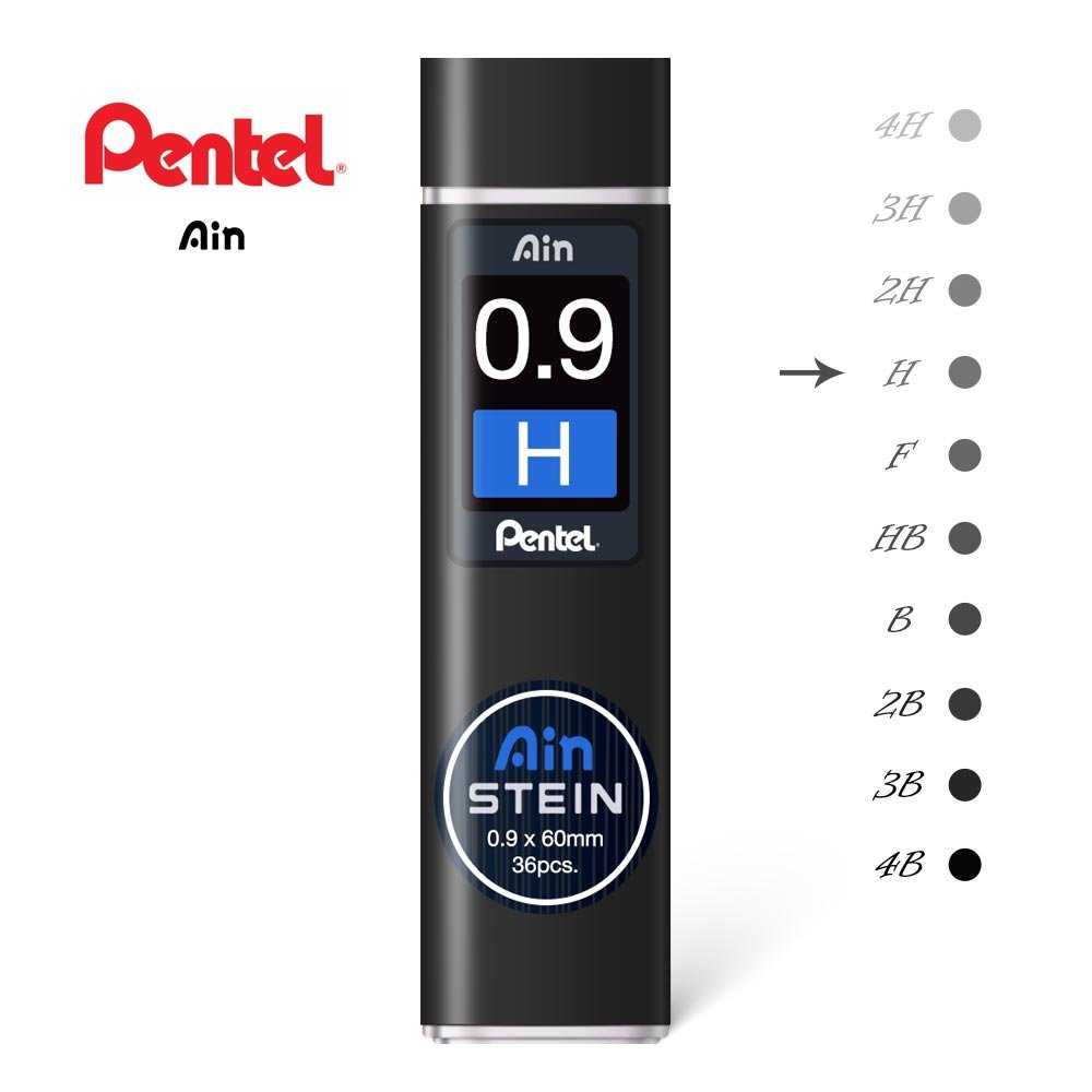 pentel ain stein 09 H penman