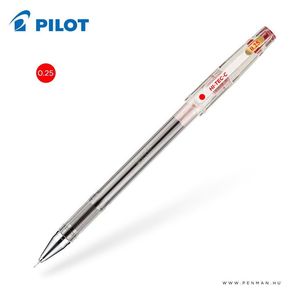 pilot hi tec c 025 piros 1001