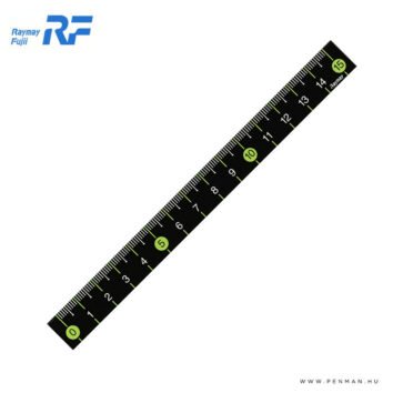 raymay 15cm mua vonalzo fekete zold 001