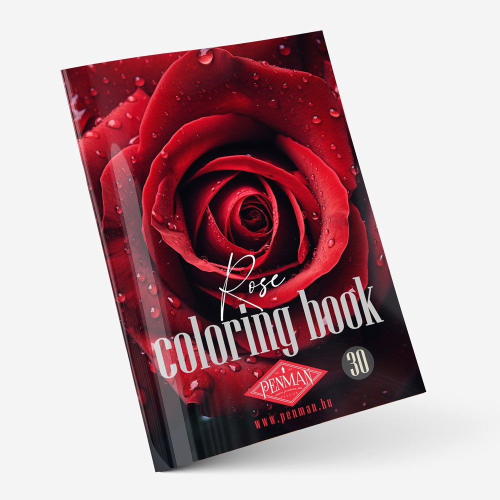 rose coloring book 1000 1000