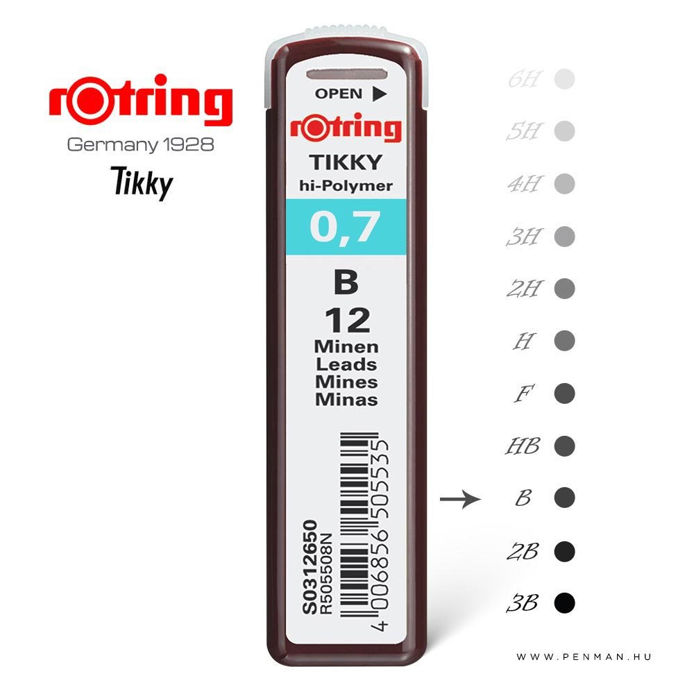 rotring tikky 07 B penman