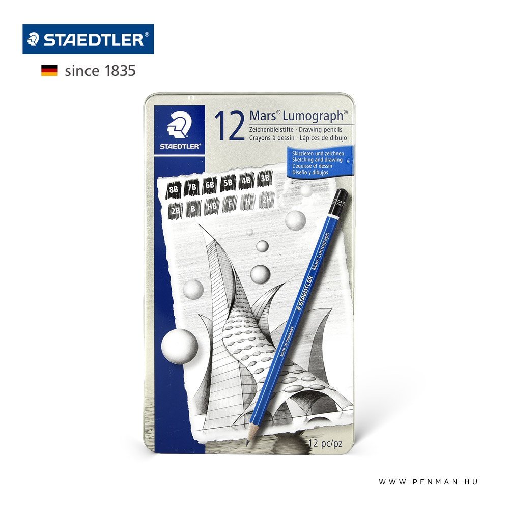 staedtler mars lumograph 12 set