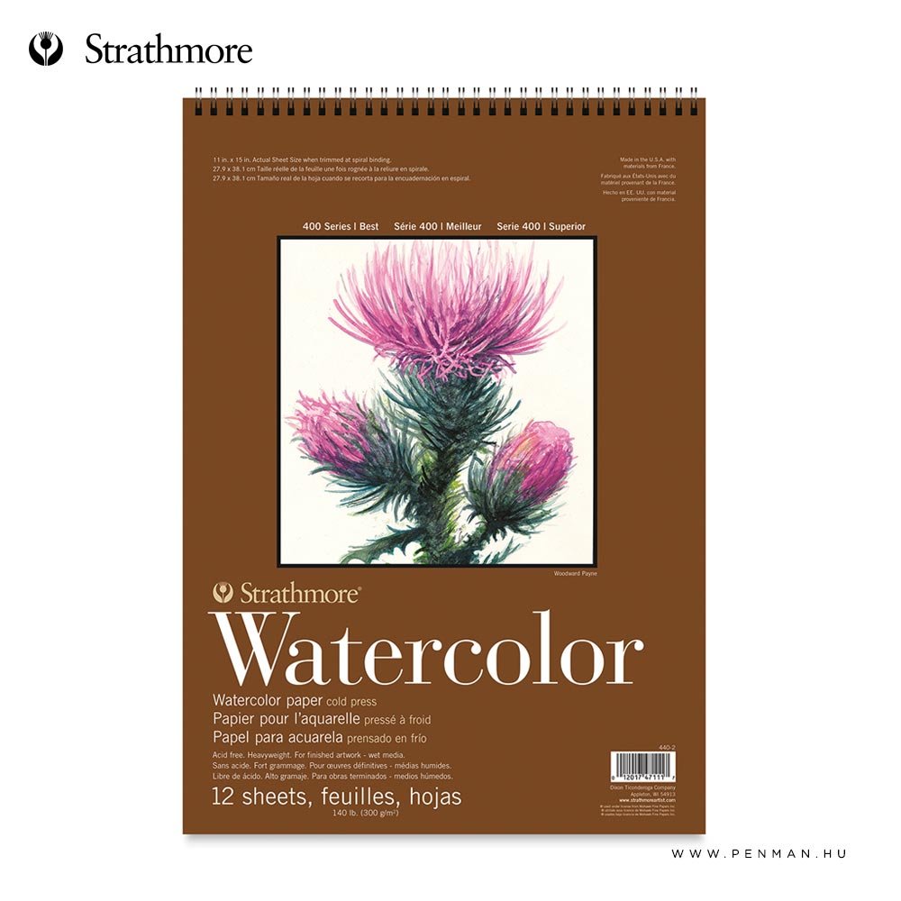 strathmore watercolor akvarell tomb 28x38 300g 001