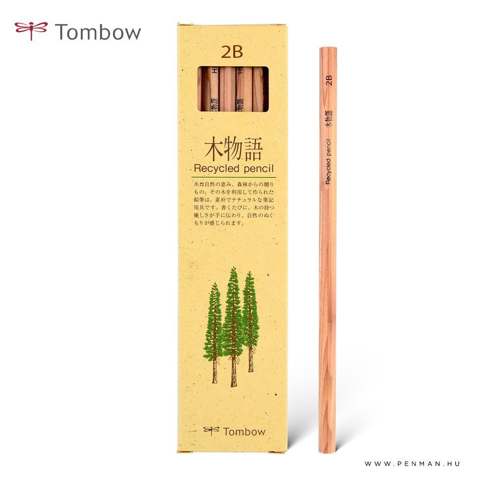 tombow grafit ceruza recycled 2b doboz