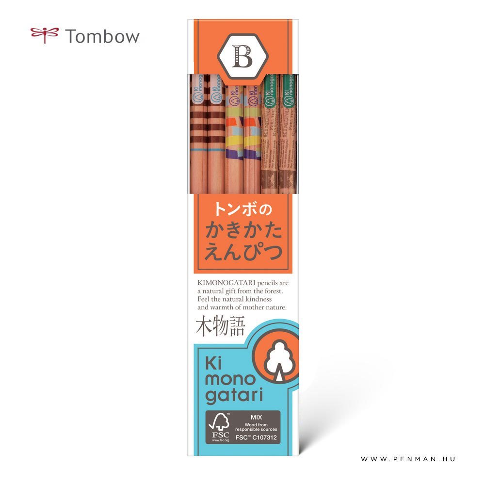 tombow kimonogatari ceruza 12db b 1002