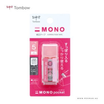 tombow mono pocket hibajavito roller pink 001