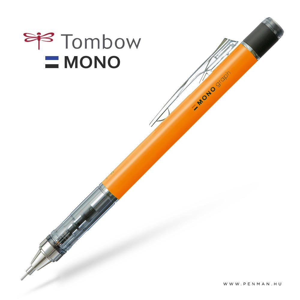 tombow monograph shaker 05 neon orange penman