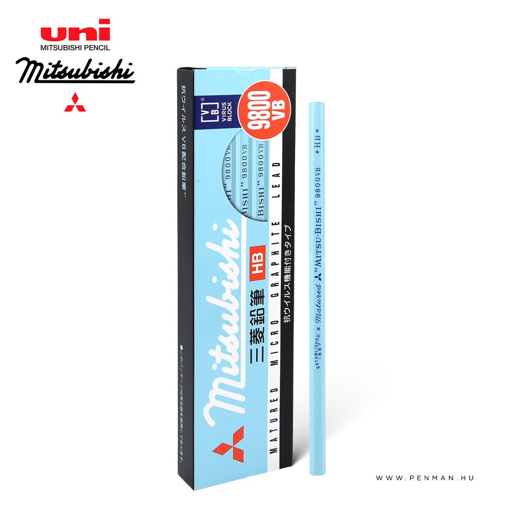 uni grafitceruza 9800 vb12db 001