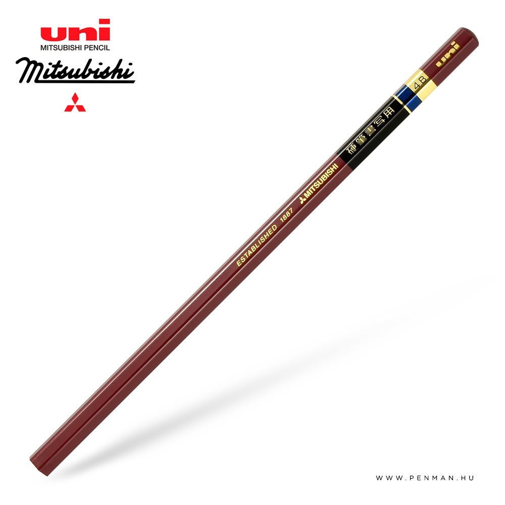 uni kohitsu shosha grafit ceruza 4b db