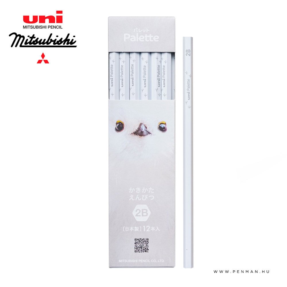 uni mitsubishi grafitceruza palette pingvin doboz 2b