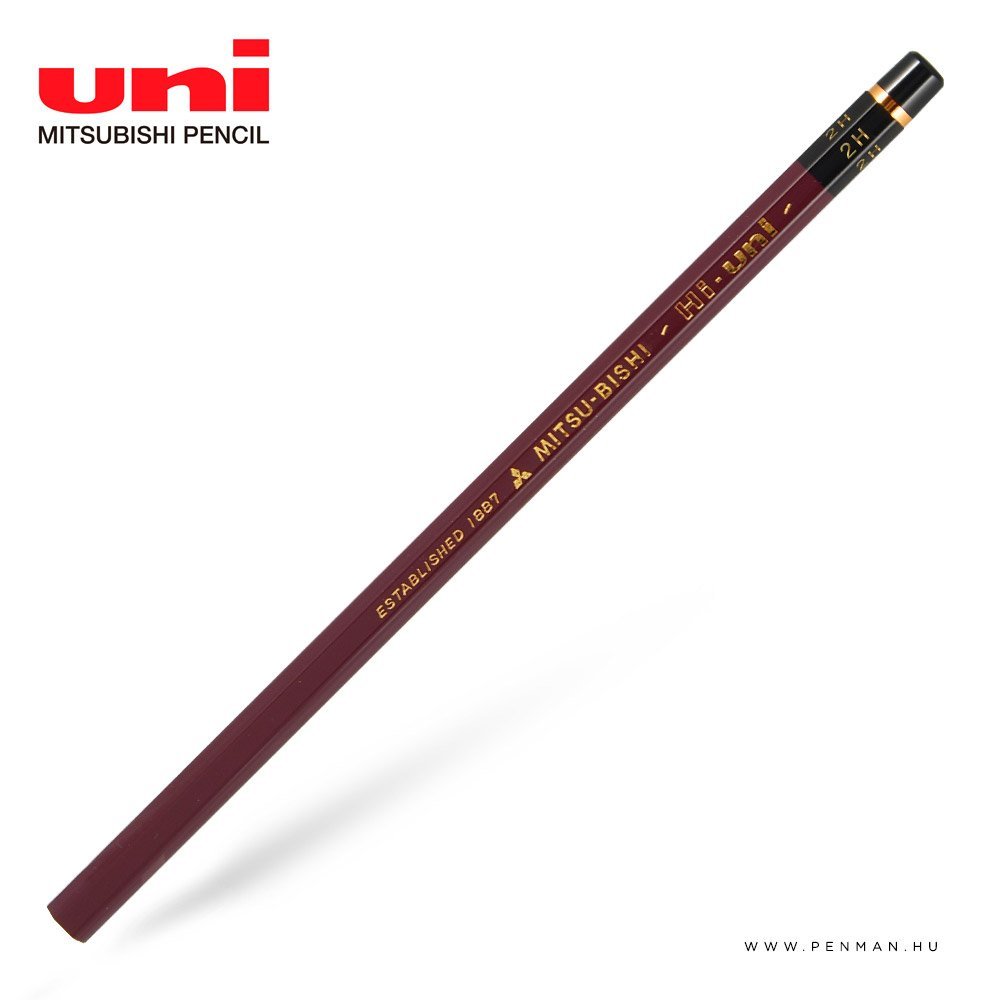 uni mitsubishi hiuni grafit ceruza 2h penman