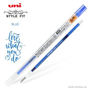 uni style fit 028 refill blue