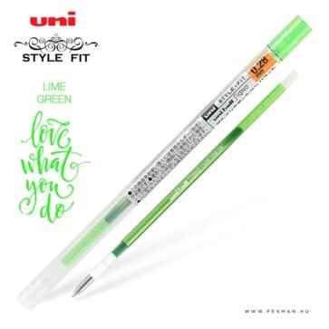 uni style fit 028 refill lime green