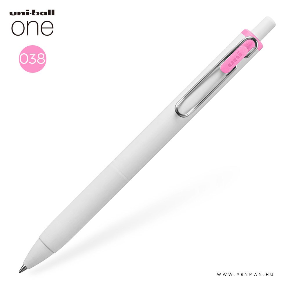 uniball one toll 008 light pink 001