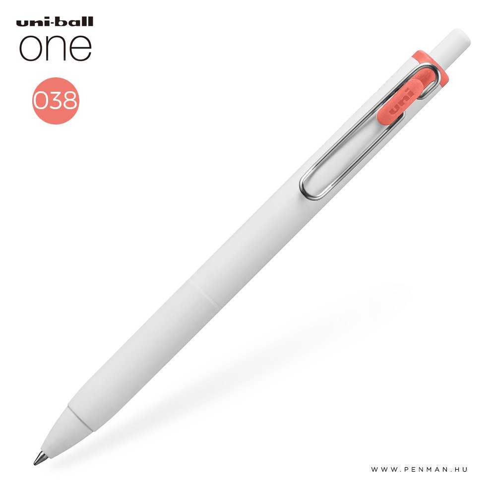 uniball one toll 038 Cherry Puree 001