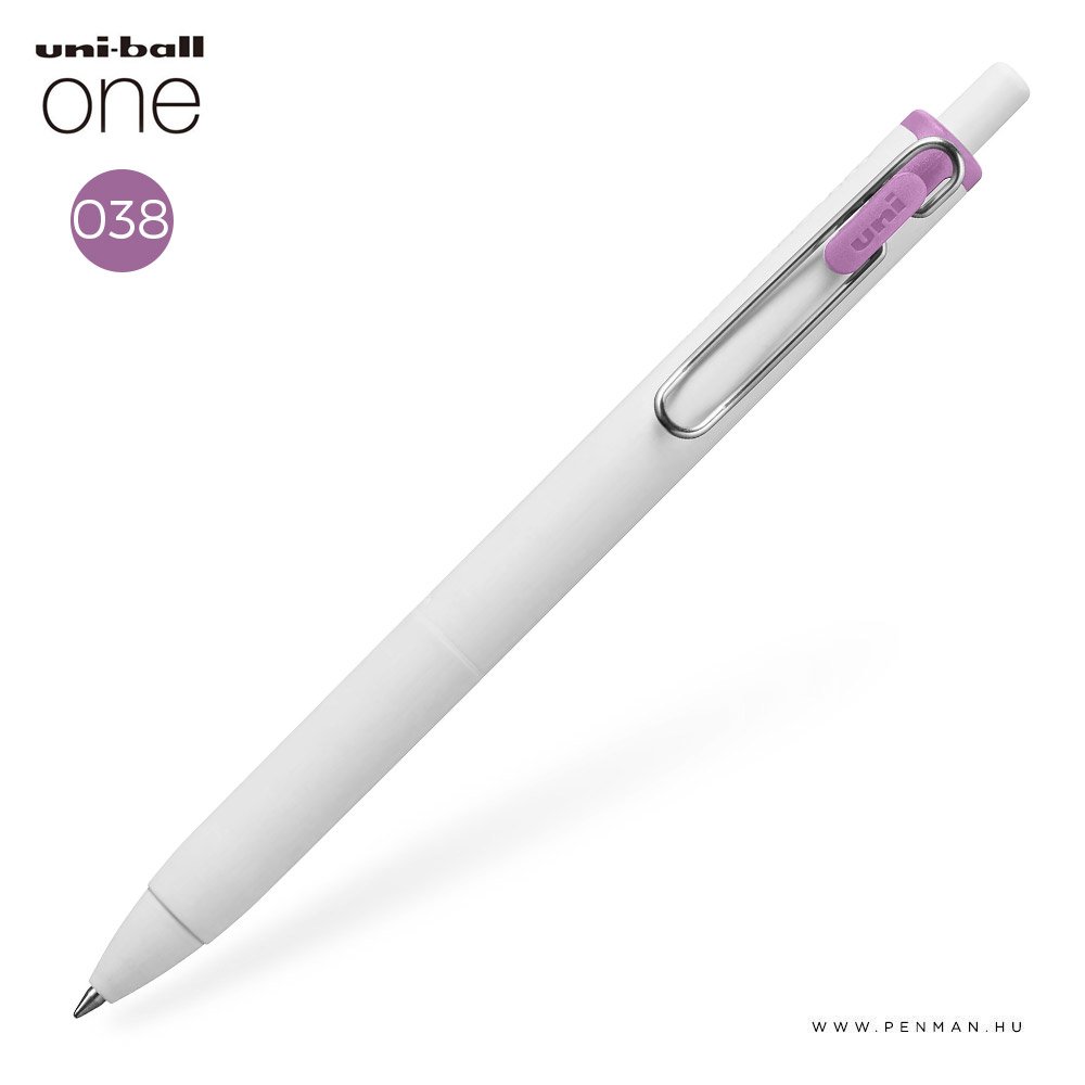 uniball one toll 038 Plum Purple 001