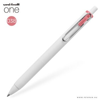 uniball one toll 038 Poppy Red 001