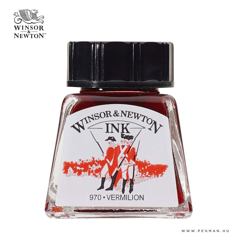 winsor and newton tinta 14ml vermillon 001