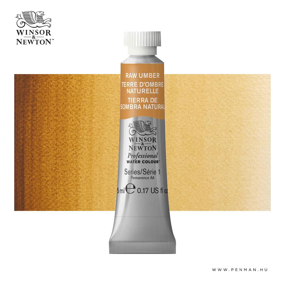 winsor newton professional akvarell 5ml Raw Umber