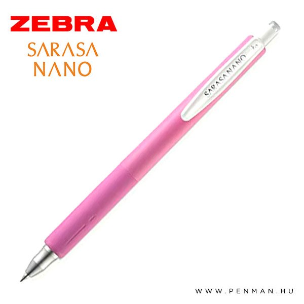 zebra sarasa nano 03 pink